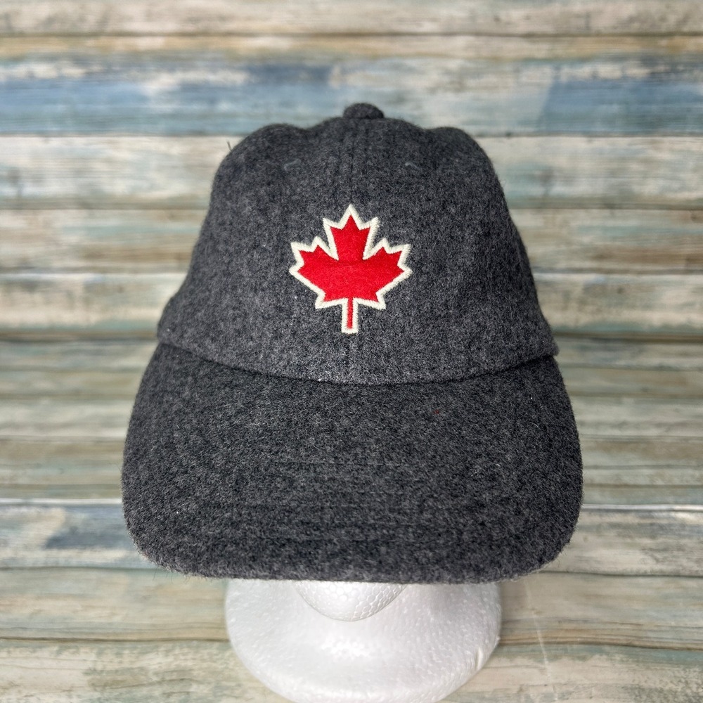 Vintage Gap‎ Wool Hat Baseball Cap Canada M/L Gray